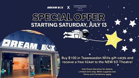 tsawwassen mills dream box.